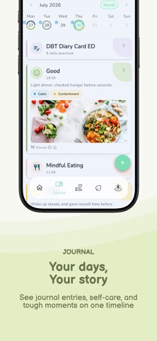 Nourish - Eating Disorder Help screenshot