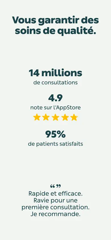 Kry - Consultez un médecin screenshot 3 of 9