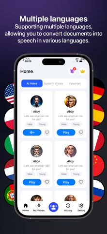 Text to Speech - AI Voices screenshot