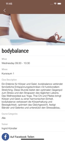 relex Fitnessclub screenshot