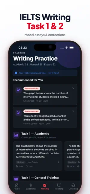 IELTS Speaking Writing Prep 9 screenshot 2