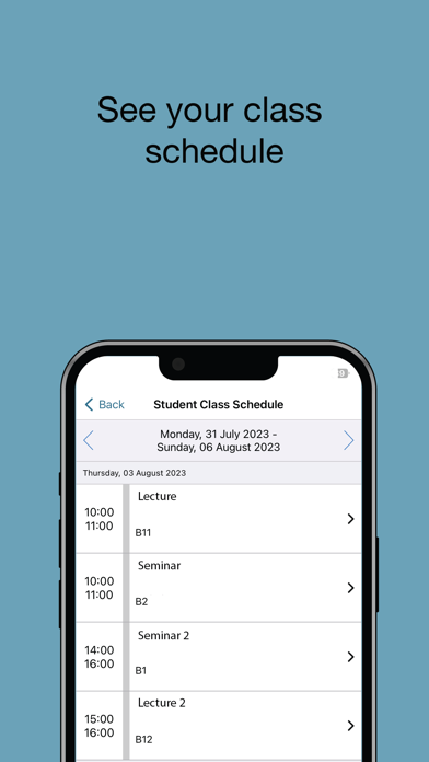 MyStMarysUniversity iPhone screenshot
