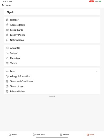 Mr Rooster iPad screenshot