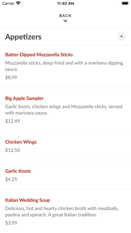 Big Apple Pizza - Bayshore