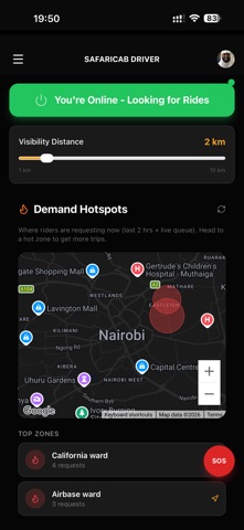 Safaricab Driver Screenshot 7 of 10