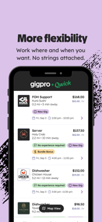 Gigpro screenshot 2