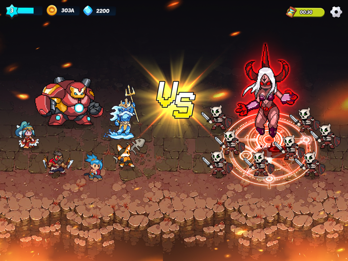 Pixel Squad War of Legends
