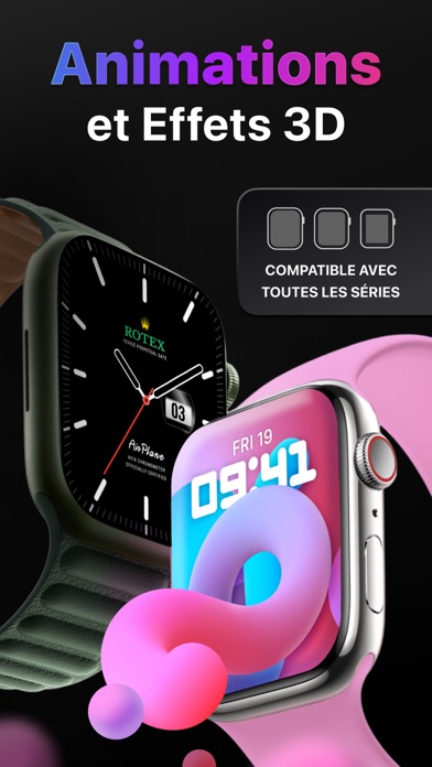 Screenshot #3 pour Cadran Watch Faces pour iWatch