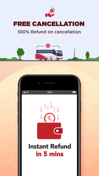 AbhiBus Bus Ticket Booking Appのおすすめ画像3