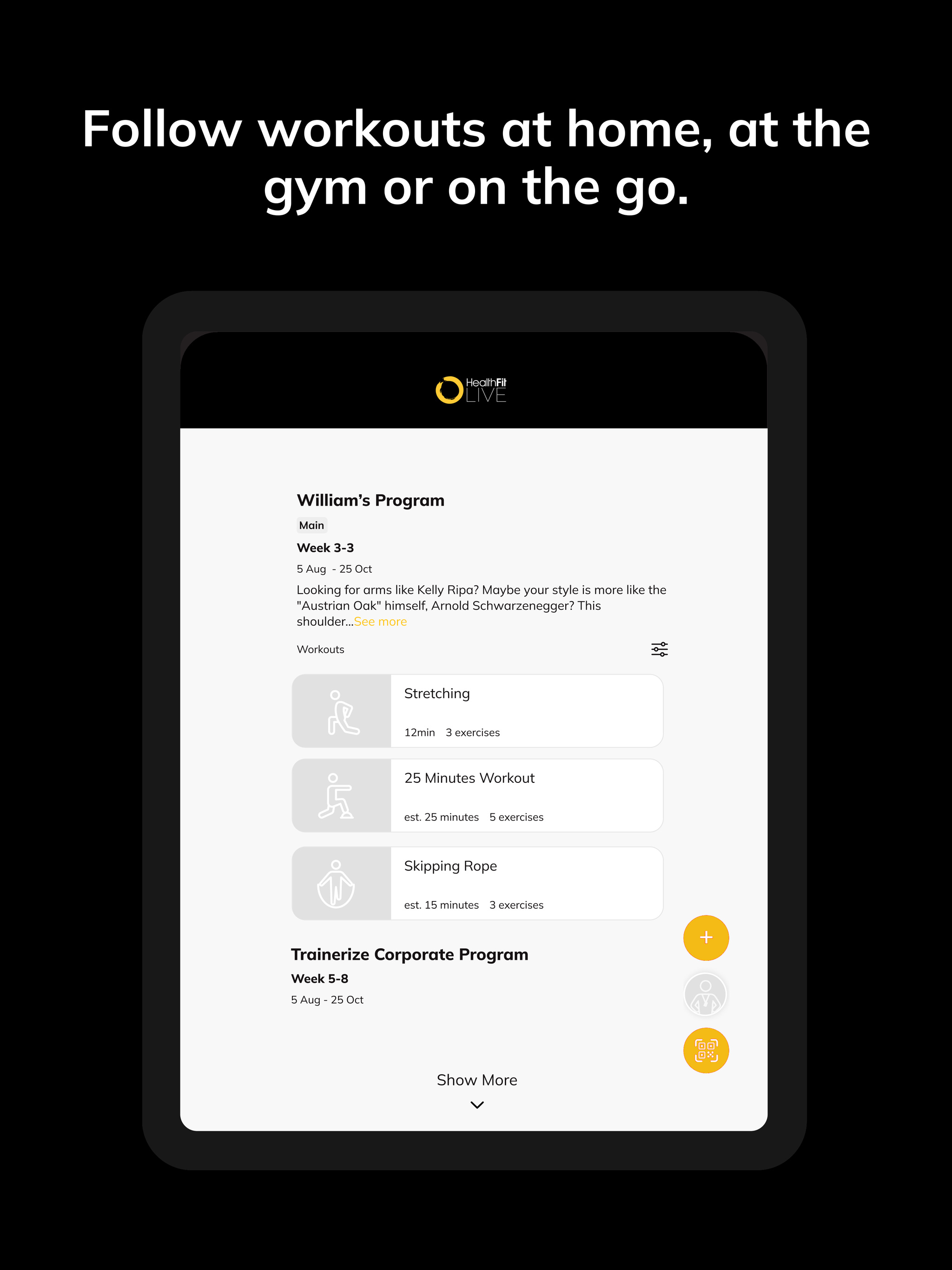 Healthfit Live