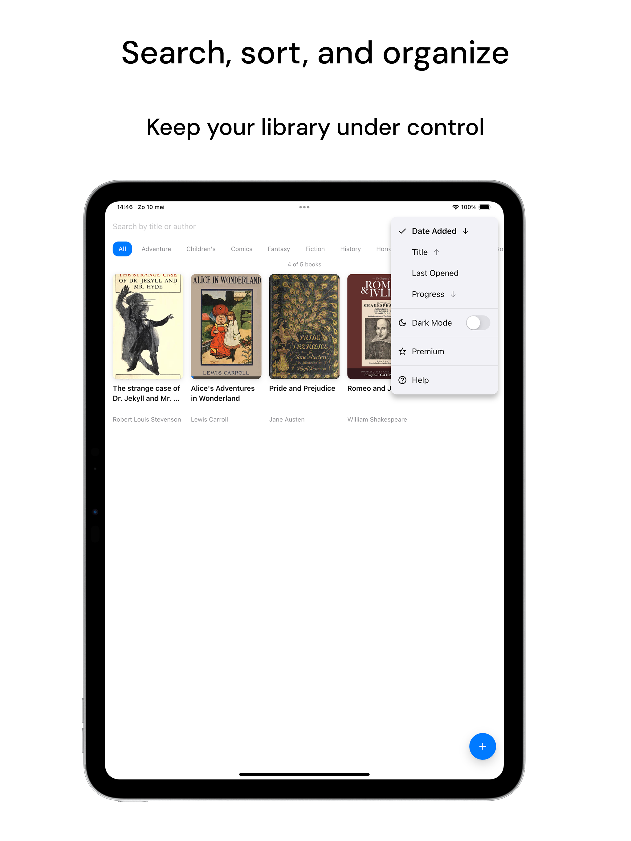 Fablum: EPUB & PDF Reader