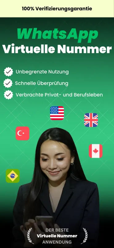 WhatsApp Nummer Virtuelle screenshot 1 of 3