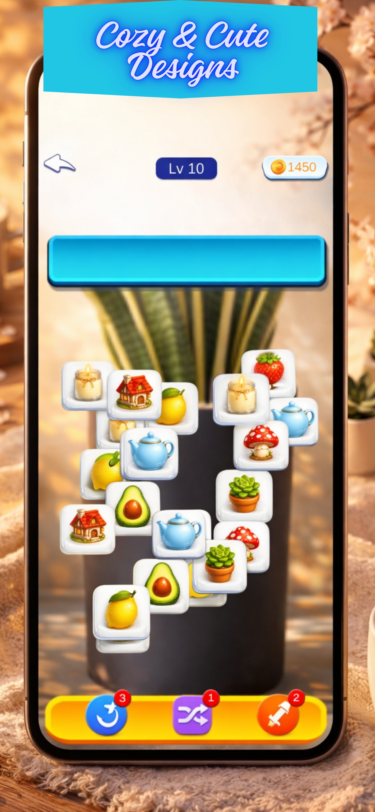 Cozy Tile Garden: Match 3D