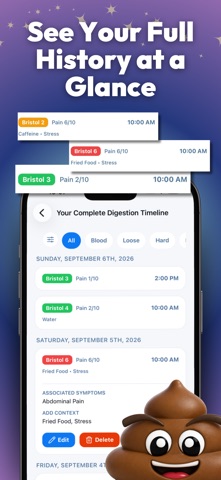 IBS & Poop Tracker - GutLog Screenshot 6 of 8