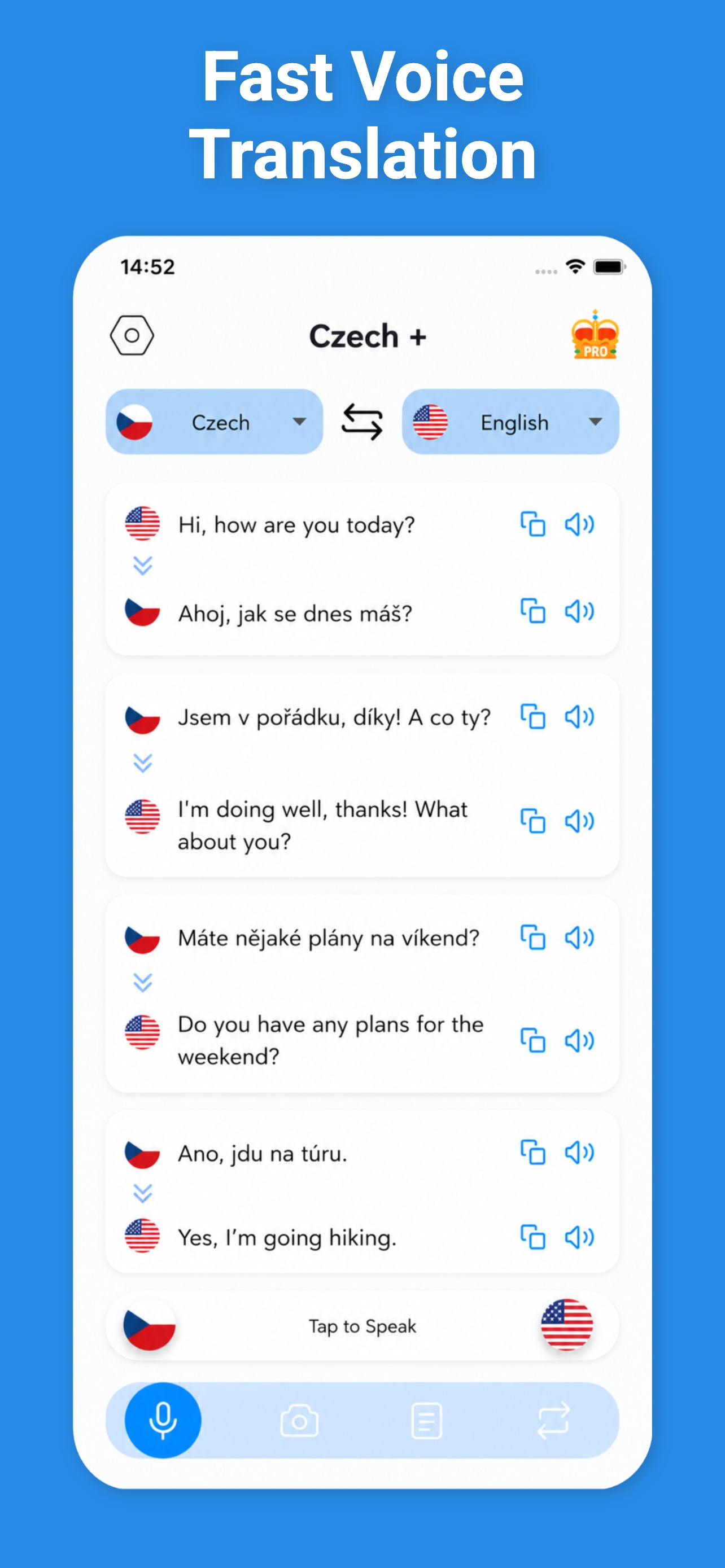 Czech Translator & More + screenshot 2