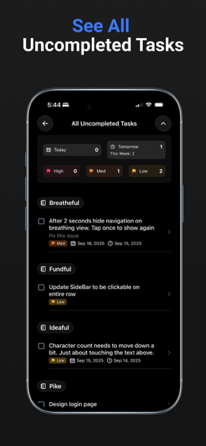 ‎Ideaful: To-do list & Notes Screenshot