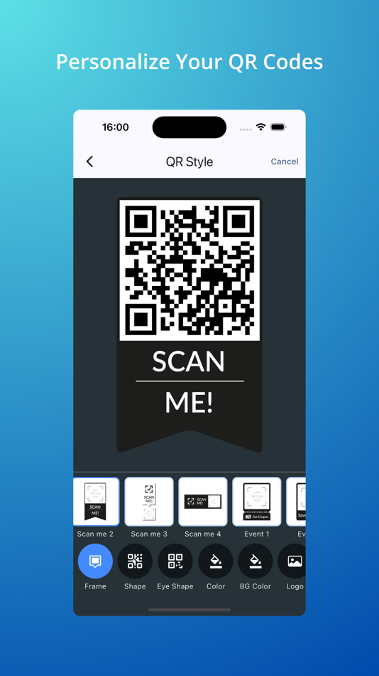 #3. QuickQR: Scan & Create QR Code (iOS) Podle: Hieu Chau