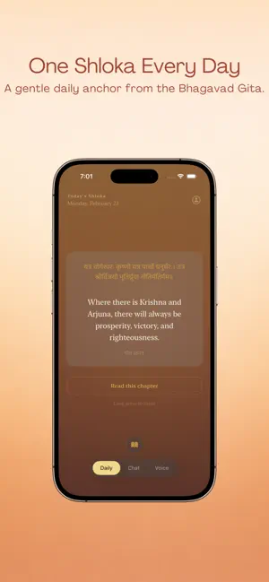 Dear Krishna: Gita Voice Chat screenshot 4