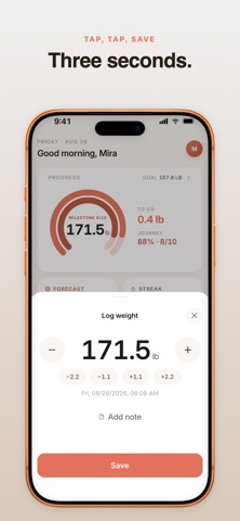 Weight Diary, BMI Tracker Screenshot 4 of 7