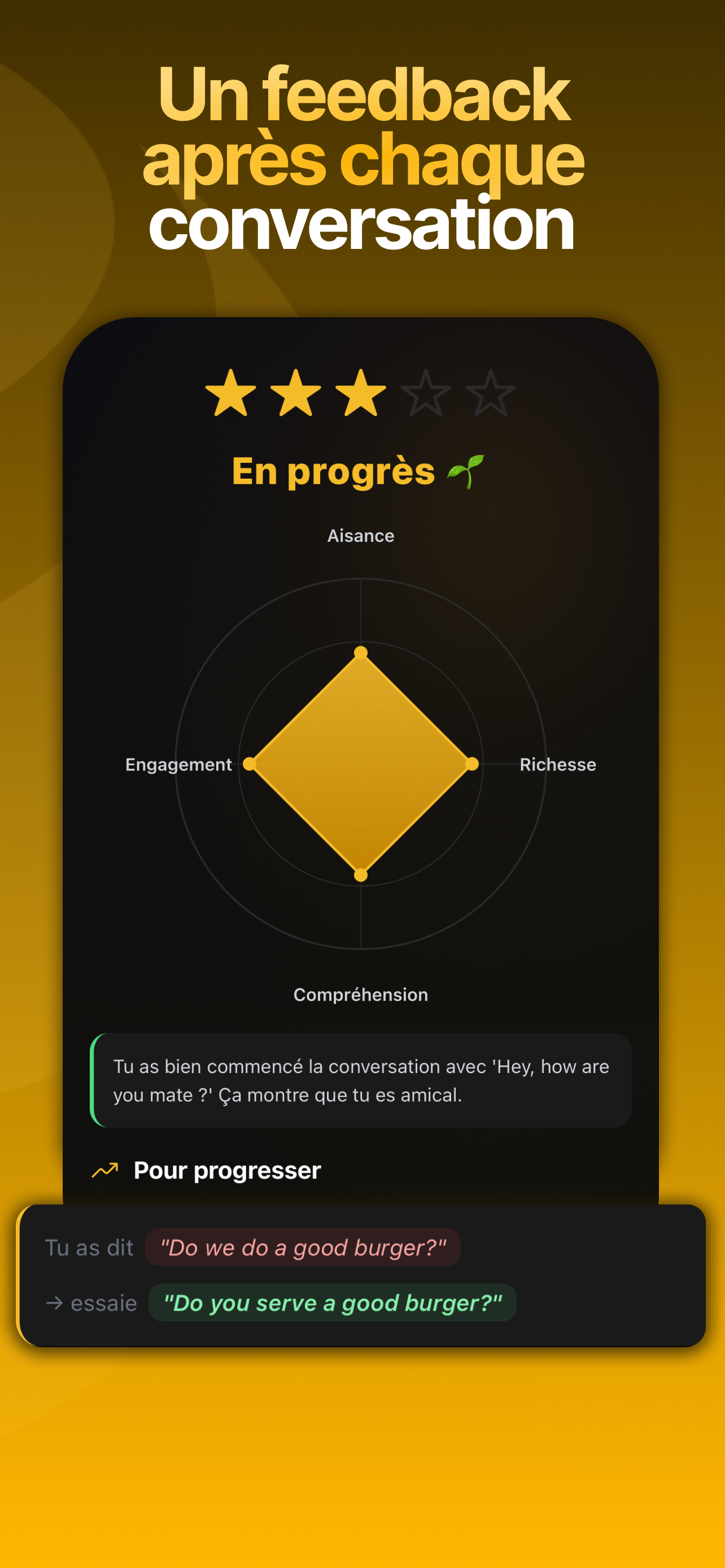 OpenTalk: Parler anglais IA