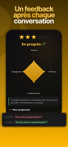 OpenTalk: Parler anglais IA screenshot