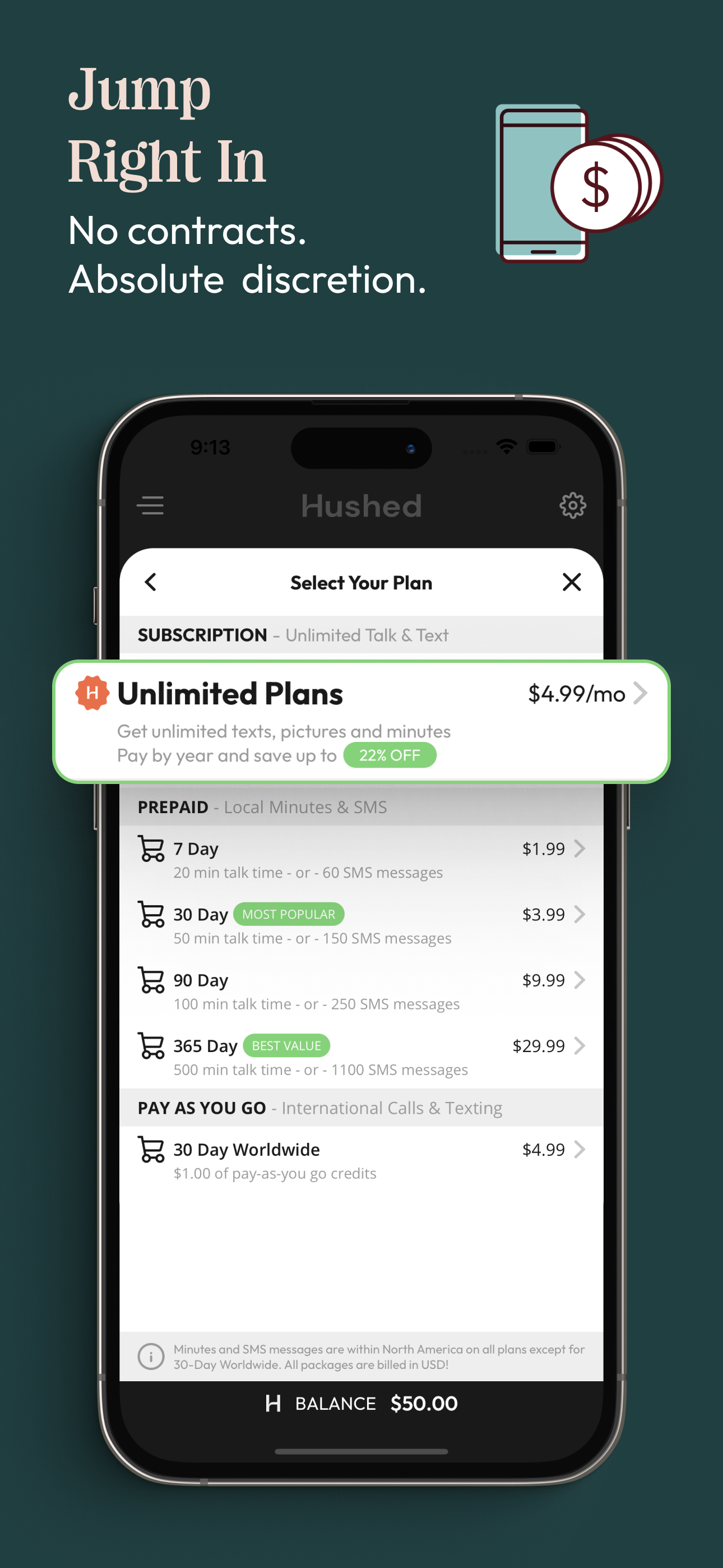 Hushed: UK Second Phone Number