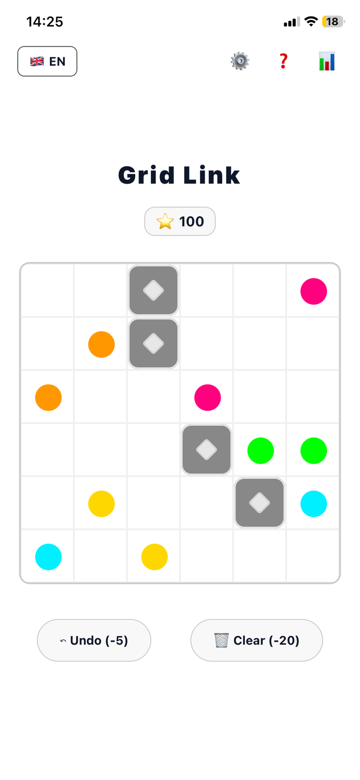 Grid Link - A Daily Puzzle screenshot 2