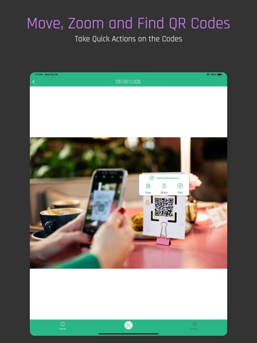 Dr QR Code iPad screenshot