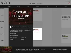LES MILLS™ Virtual screenshot 2