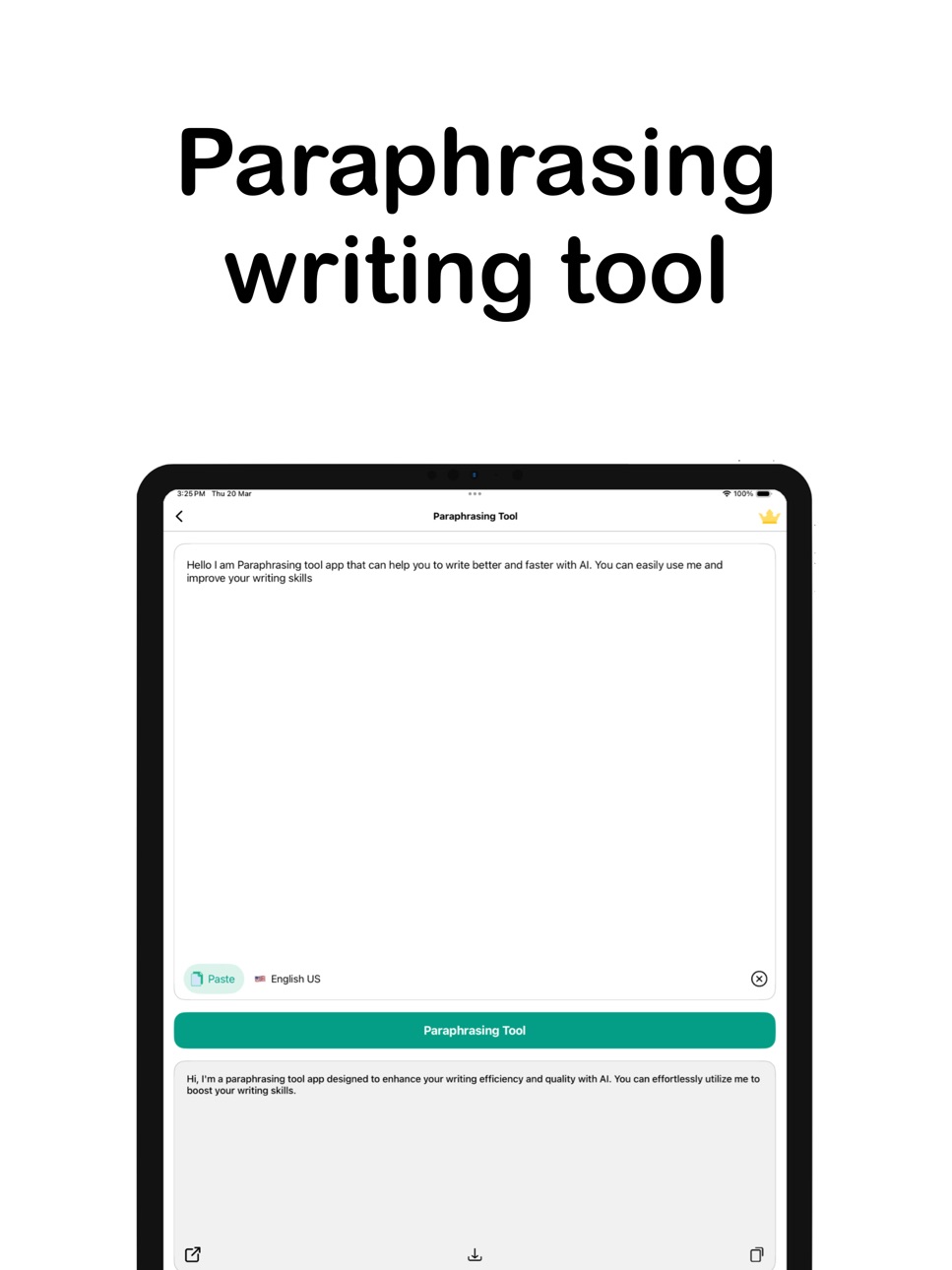 iPad screenshot