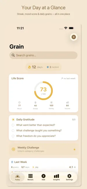 Grain Journal screenshot 1
