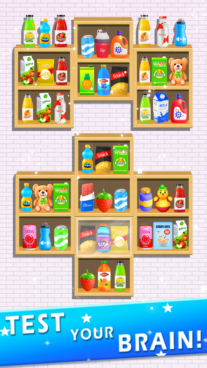 Items Sort - Sorting Game 3D