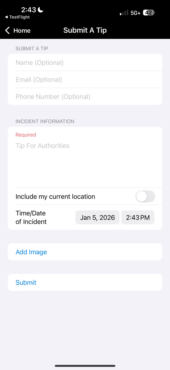 iPhone screenshot