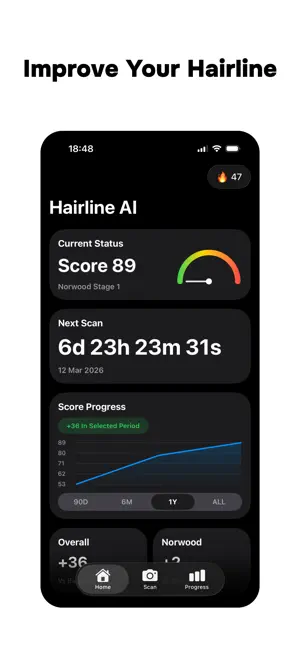 Hairline AI: Scanner & Tracker screenshot 4