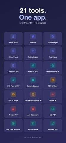 Editify: PDF Editor & Scanner Screenshot 2 of 9