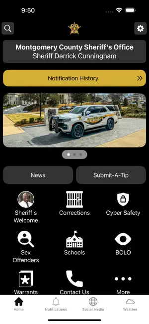 Montgomery County AL Sheriff screenshot 1