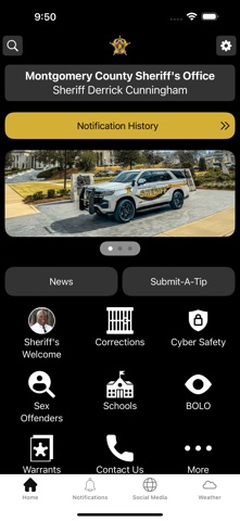 Montgomery County AL Sheriff Screenshot 1 of 3