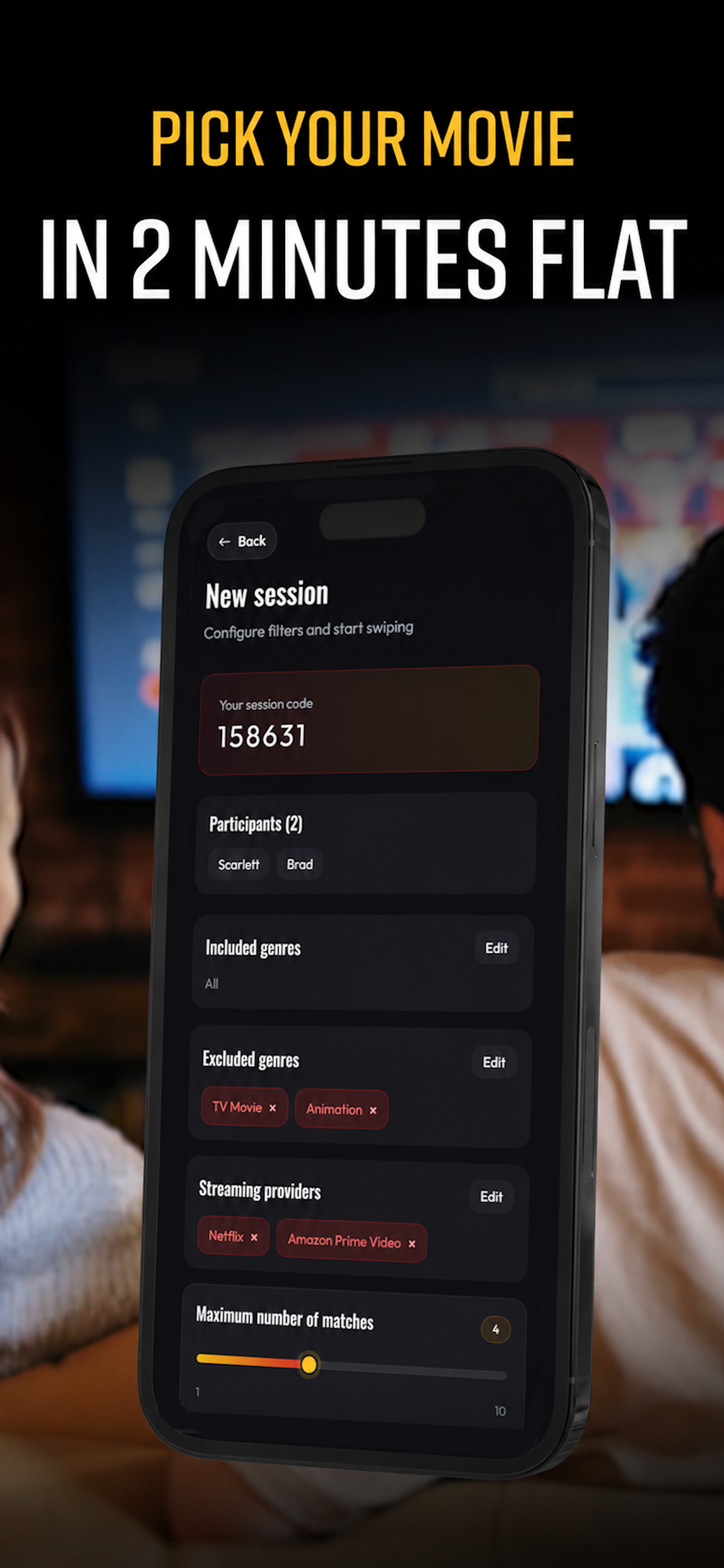 Movindr - Match & Watch