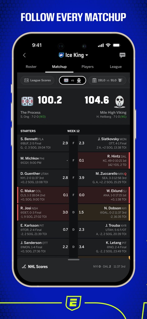 ESPN Fantasy Sports & More - Acompanhe Cada Jogo
