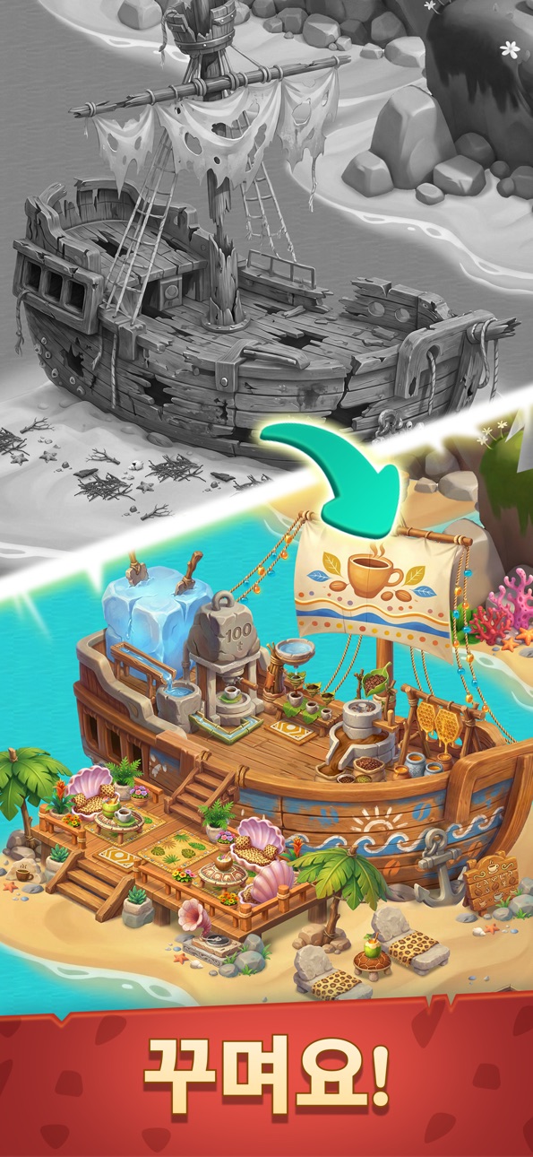 Merge Age: Stone Haven iOS Mod IPA screenshot 2 - iOS game interface