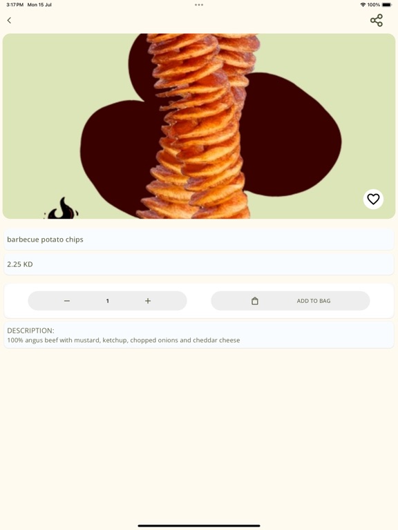 App screenshot