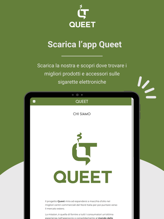 Queet iPad screenshot
