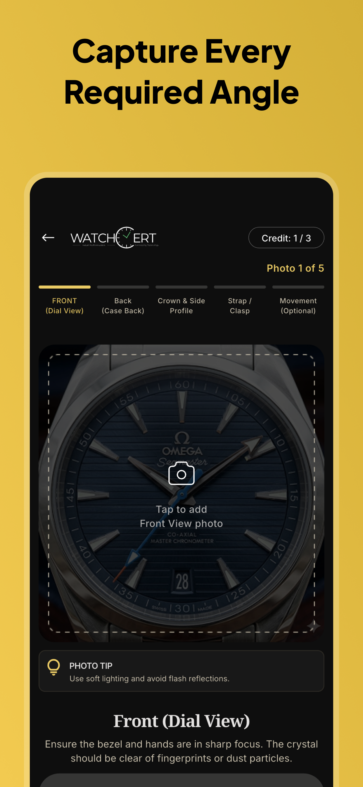 WatchCert: Watch Authenticator