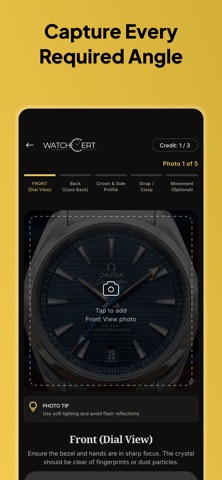 WatchCert: 手錶掃描驗證器 screenshot