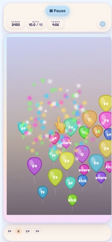Ballons Accords screenshot