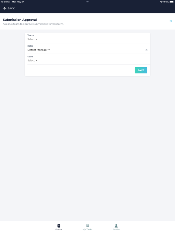 Screenshot #6 pour WorkWizard | Tasks & Forms