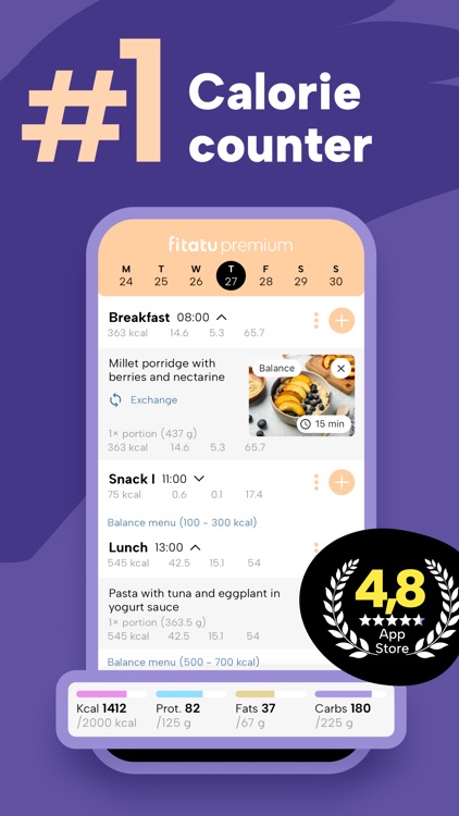 Fitatu Calorie Counter & Diet