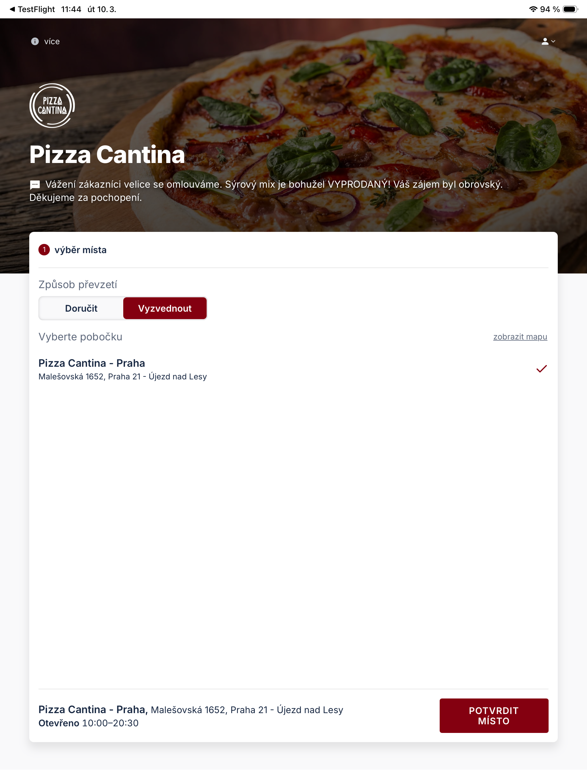 Pizza Cantina