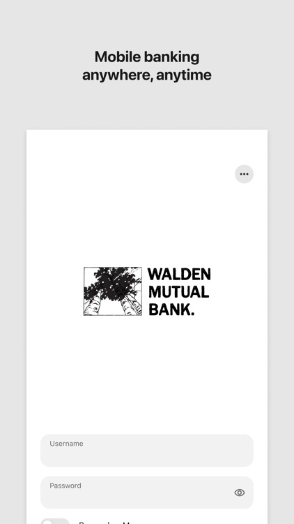 Walden Mutual Mobile Banking