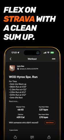Hyrox & Crossfit Tracker: Hyro screenshot